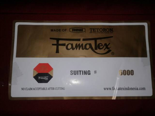 0,5 Meter Kain Bahan Famatex Asli Seragam SD SMP SMA Pramuka-1