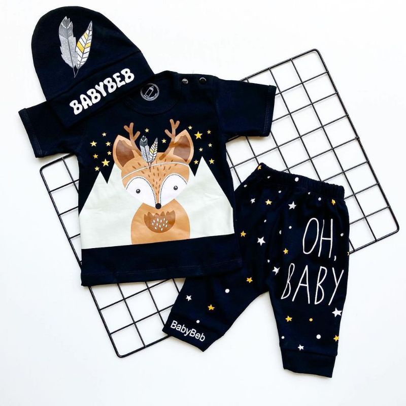 Setelan Baju Bayi Laki Laki 1 tahun
