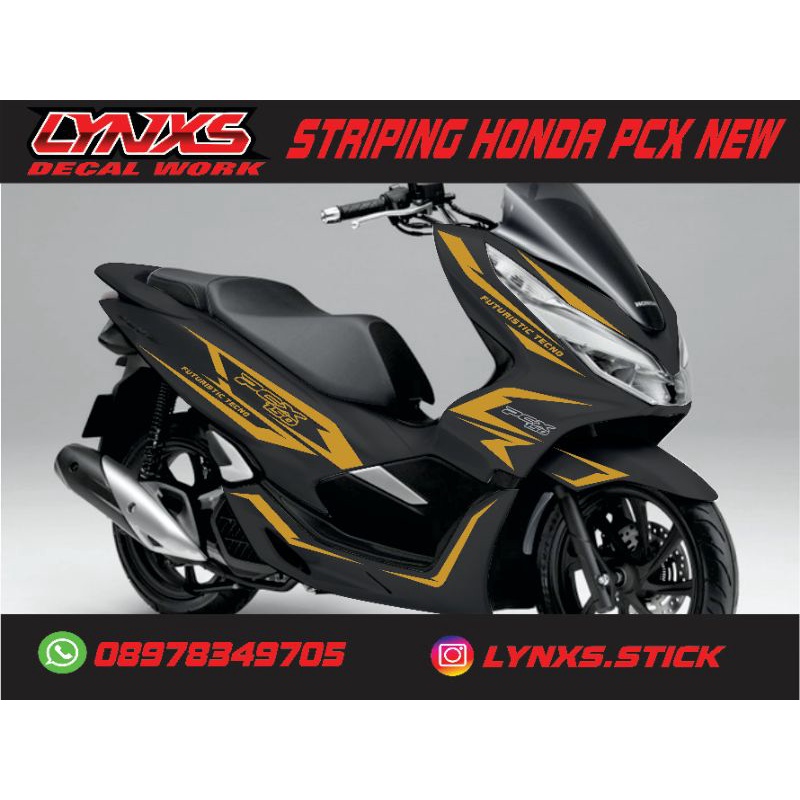 cutting sticker PCX full set