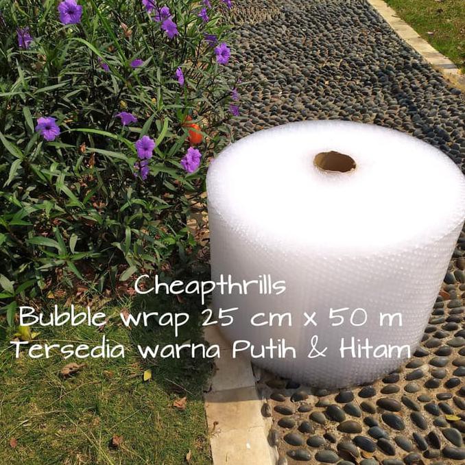 

Bubble Wrap Uk. 25Cm x 50 M - Putih PRODUK TERBATAS