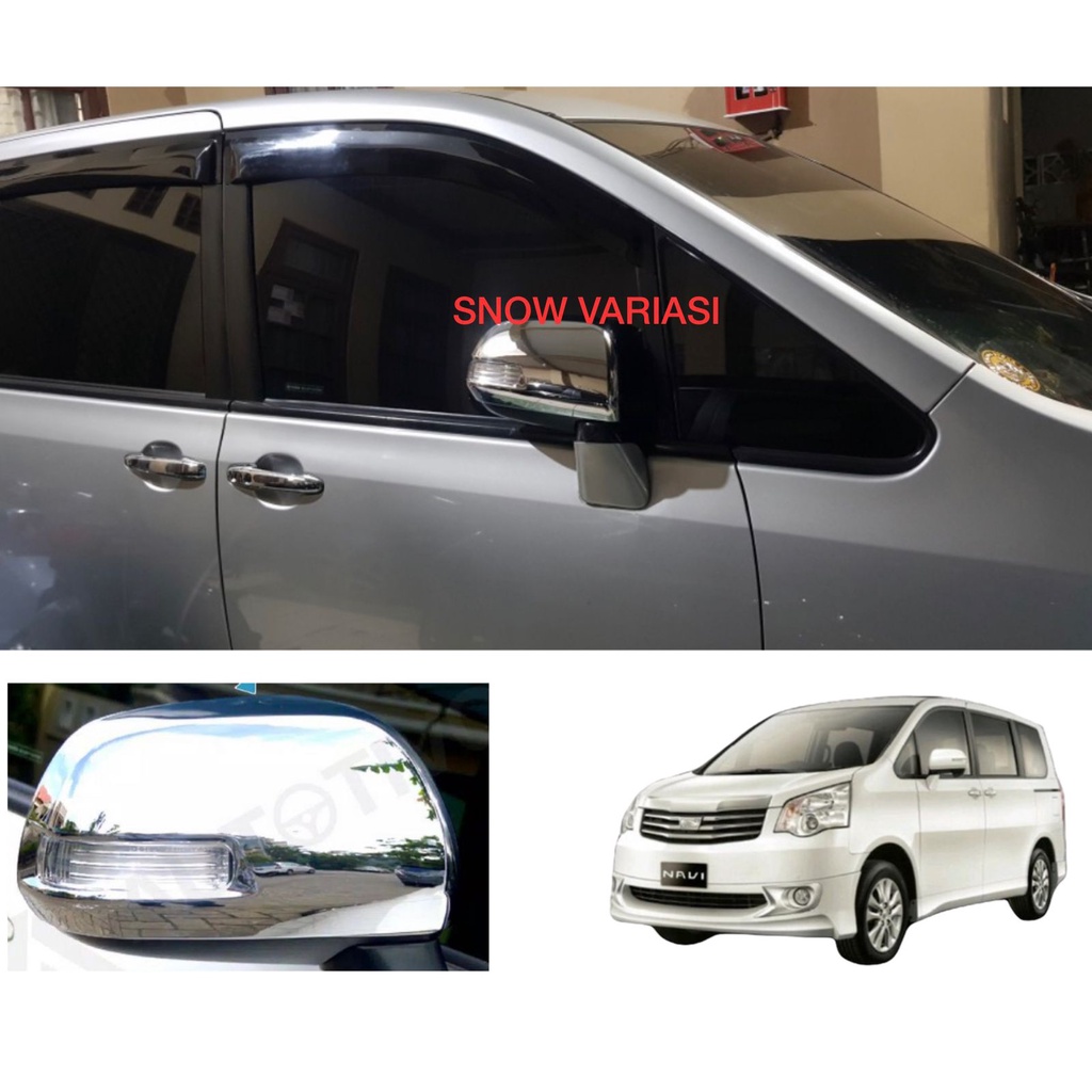 NAV 1 cover Spion Krom Mirror Cover chrome JSL