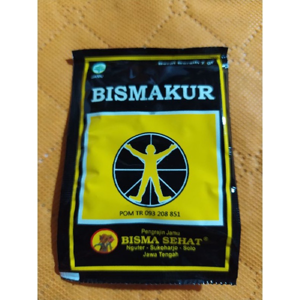 

Jamu bismakur_meredakan pegal-pegal @10 saset