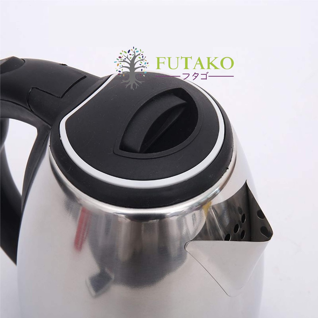 FUTAKO Teko Listrik 2 Liter Bahan Stainless Steel