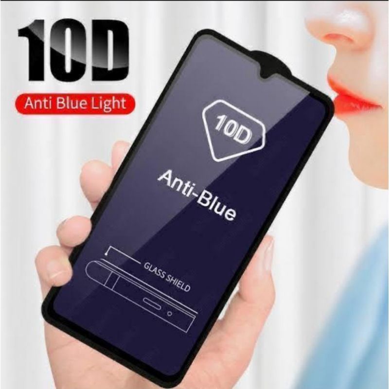 TEMPERED GLASS BLUE LIGHT INFINIX NOTE 10 PRO ANTIGORES ANTI RADIASI