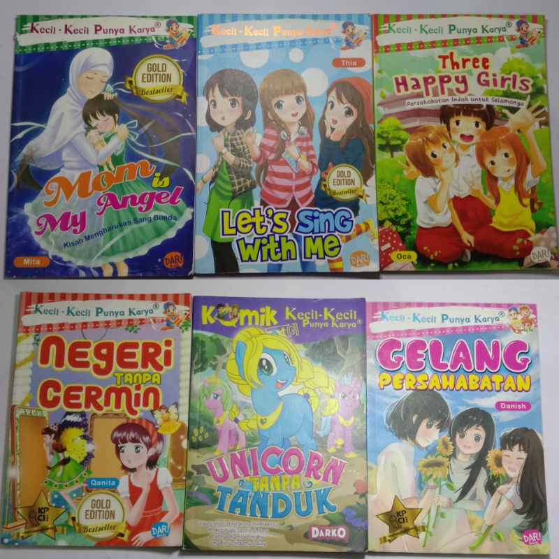 kkpk preloved buku novel anak bekas masih bagus