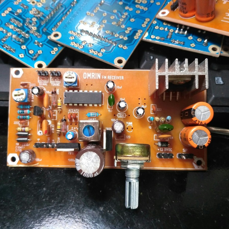 Kit Tuner Radio FM MONO IC IF LA1260 TDA2003 TANPA TUNER