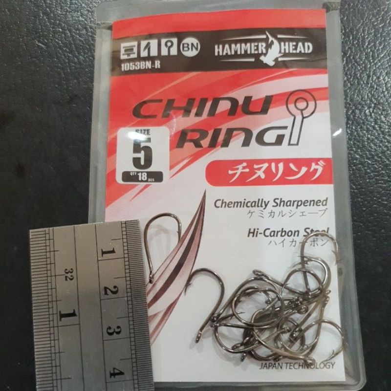 mata kail hammer head Chinu Ring 1053 BN-R