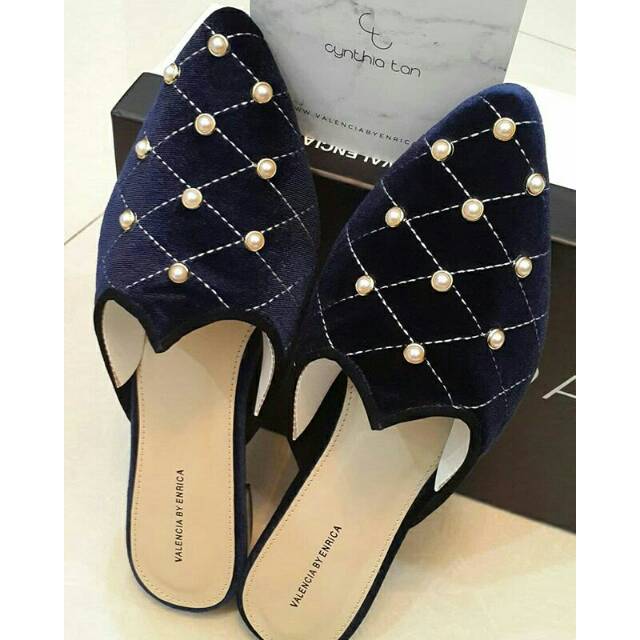 Marine Flat size 39 Valencia by Enrica X Cynthia Tan