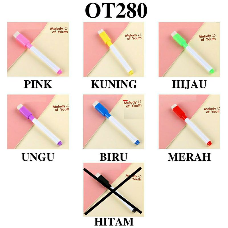 

MAINAN ANAK ' SPIDOL WIPE AND CLEAN '