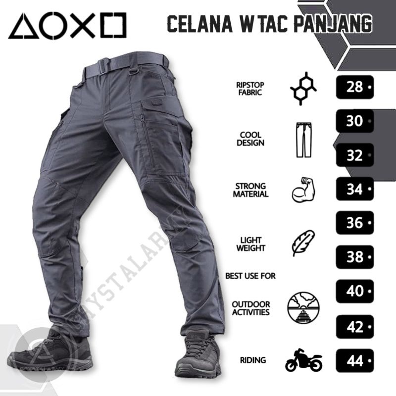 (COD) CELANA TACTICAL M-TAC-003 PANJANG | CELANA CARGO PDL