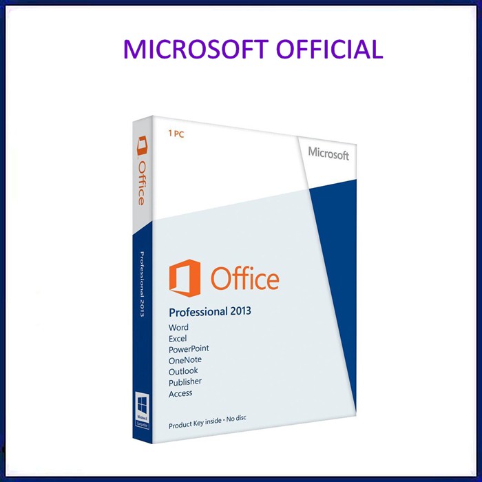 Microsoft Office Professional 2013 Original 1 PC OFF-PRO-2013