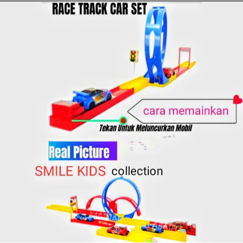 1 set Mobilan Tamiya Mini Track Jalan Jalur Luncur Komplit Halilintar