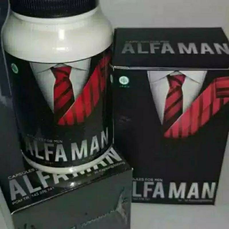 OBAT ALFA MAN ASLI - SUPLEMEN OBAT ALFAMAN UNTUK STAMINA PRIA HERBAL
