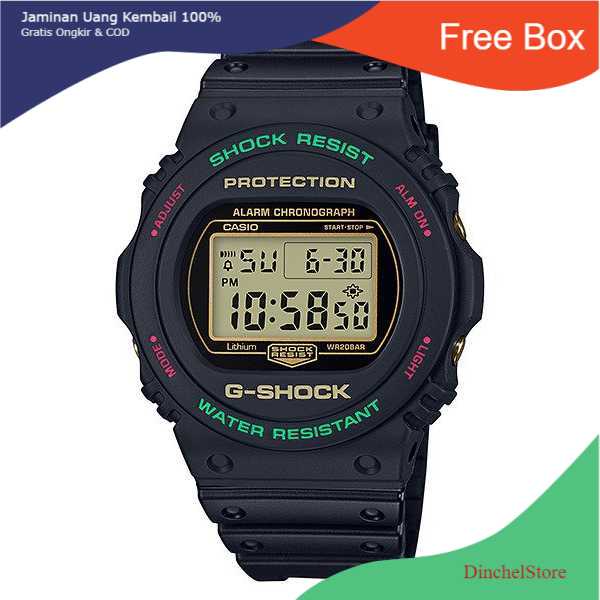 Jam Tangan Pria Anti Air Casio G-Shock DW-5700TH-1DR/DW-5700TH-1DR/DW-5700TH Original