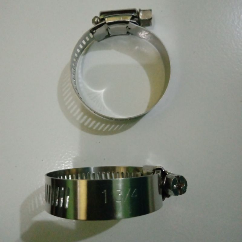 Klem Kawel Karburator Motor Bebek Grand Supra Jupiter Vega / Klem 1 3/4" Stainless