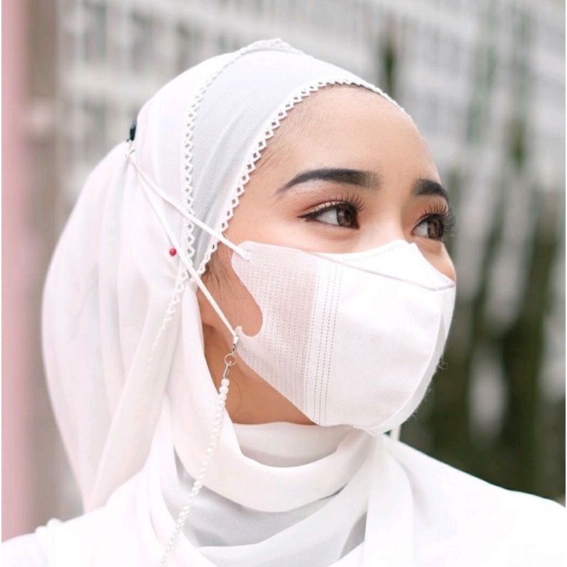 Masker Duckbill Garis