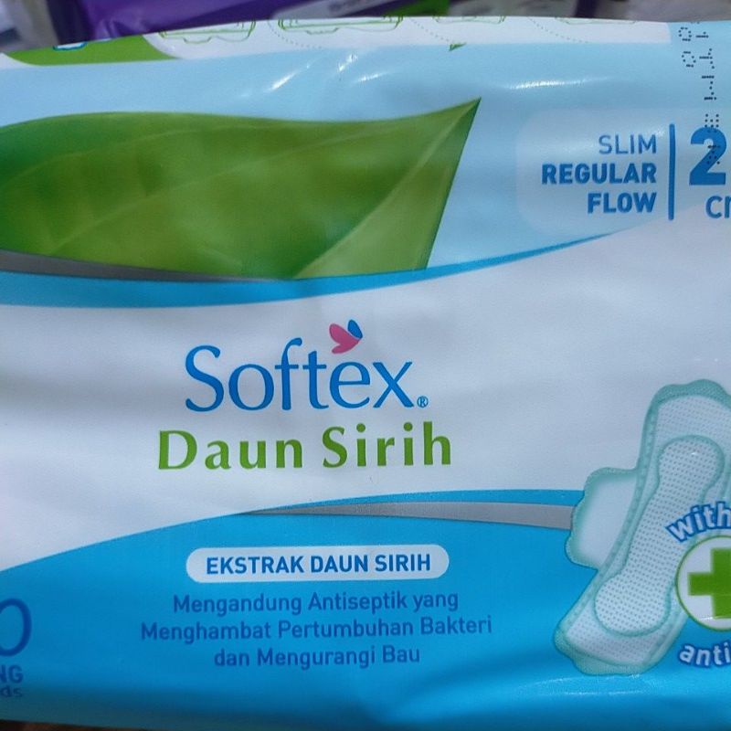 Softex Daun Sirih 23cm 20 wing pads