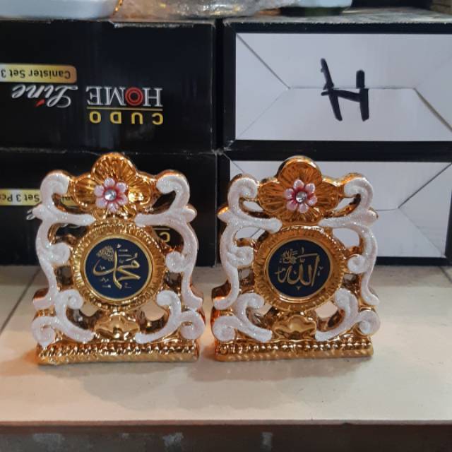 Jual pajangan keramik import_Jual pajangan allah muhammad_Jual pajangan lemari kaca