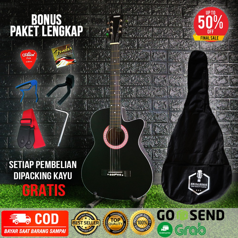 Gitar Pemula TRUSSROD / Tanam Besi Banyak Bonus