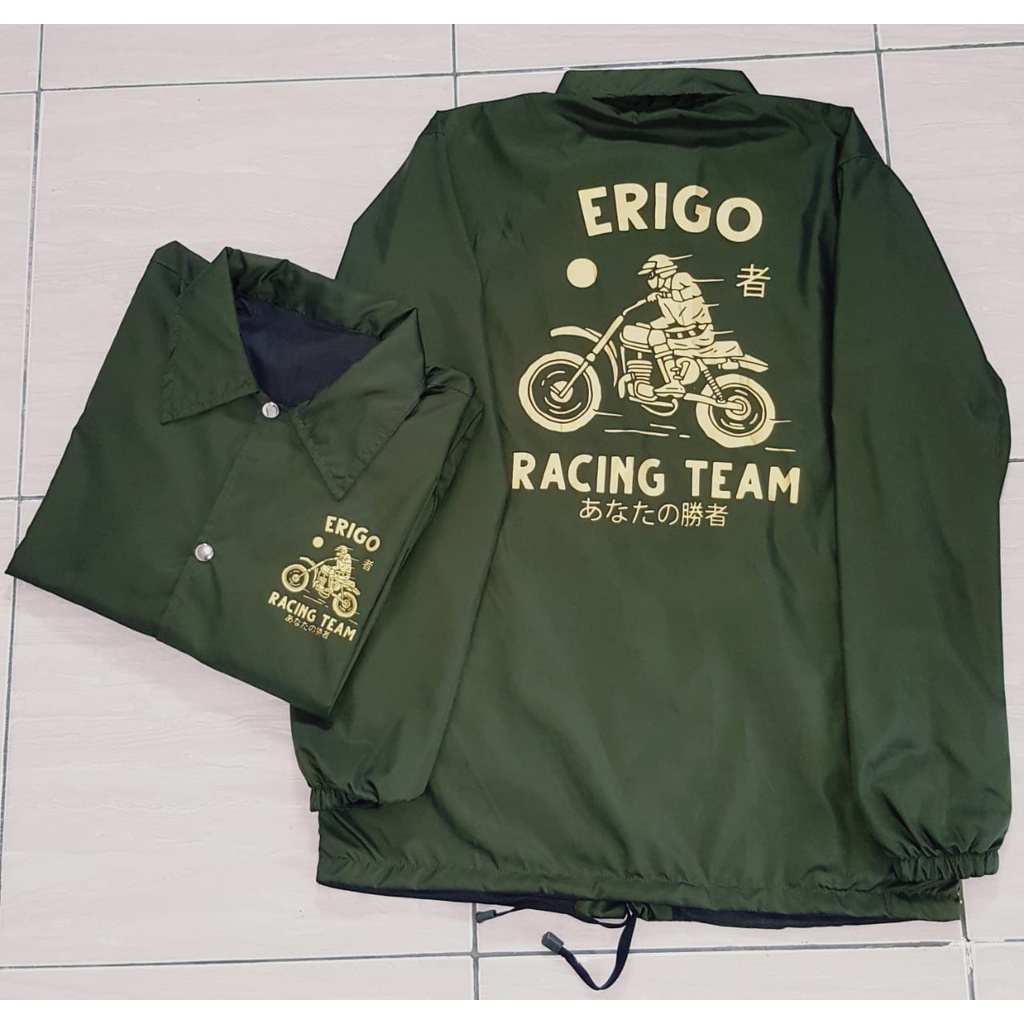 ( COD) JAKET COACH/JAKET PRIA CASUAL/jaket windbreakers-army erigo