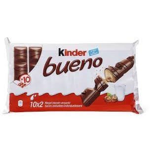 KINDER BUENO CHOCOLATE  10 TWIN BAR