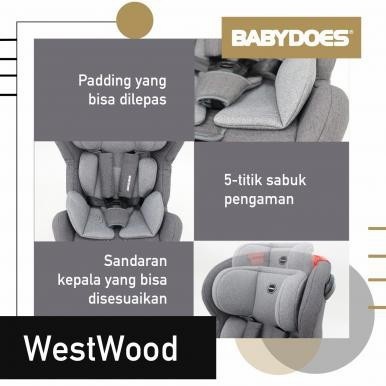 CAR SEAT BABYDOES 873SN WESTWOOD