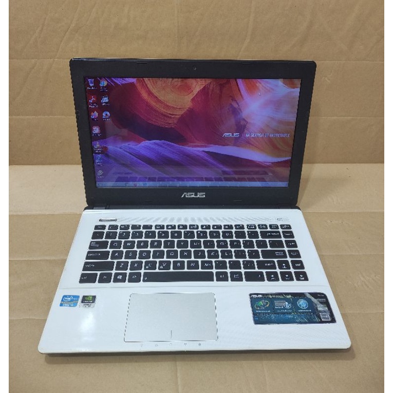 Laptop Bekas Asus K45VD i3-2370M/610M 4GB/750GB WHITE