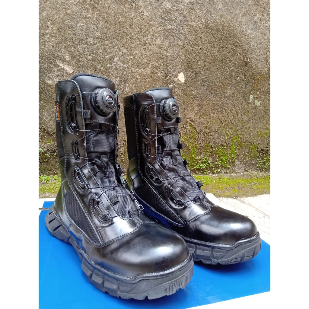 SEPATU PDL MILITER SYSTEM TALI PUTAR NEW CAANGGO MILITERY