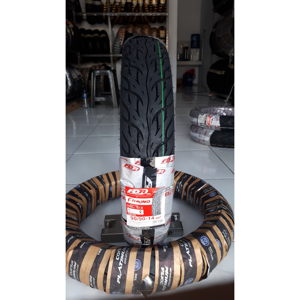 Ban FDR Flemino 90.90.14 Ring 14 Ban Harian Motor Matic Mio Beat Vario Fino Scoopy Address Skydrive 