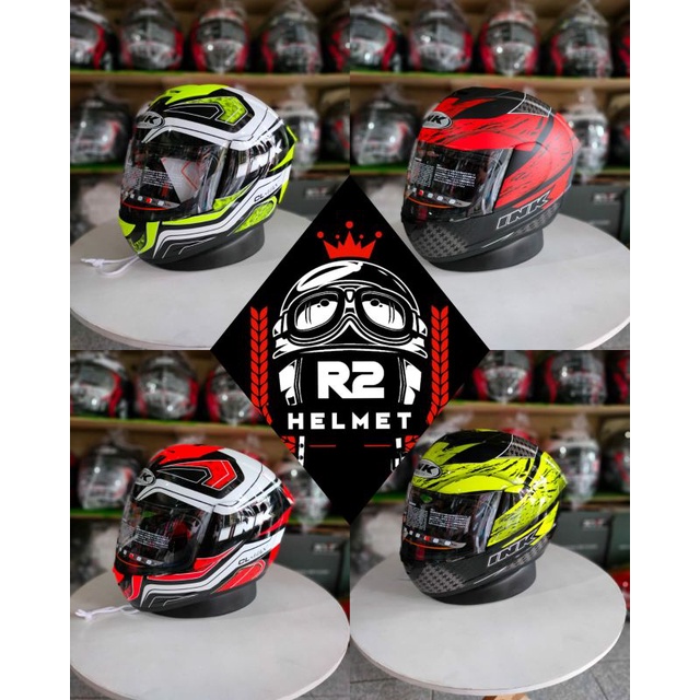 HELM FULLFACE INK CL-MAX MOTIF