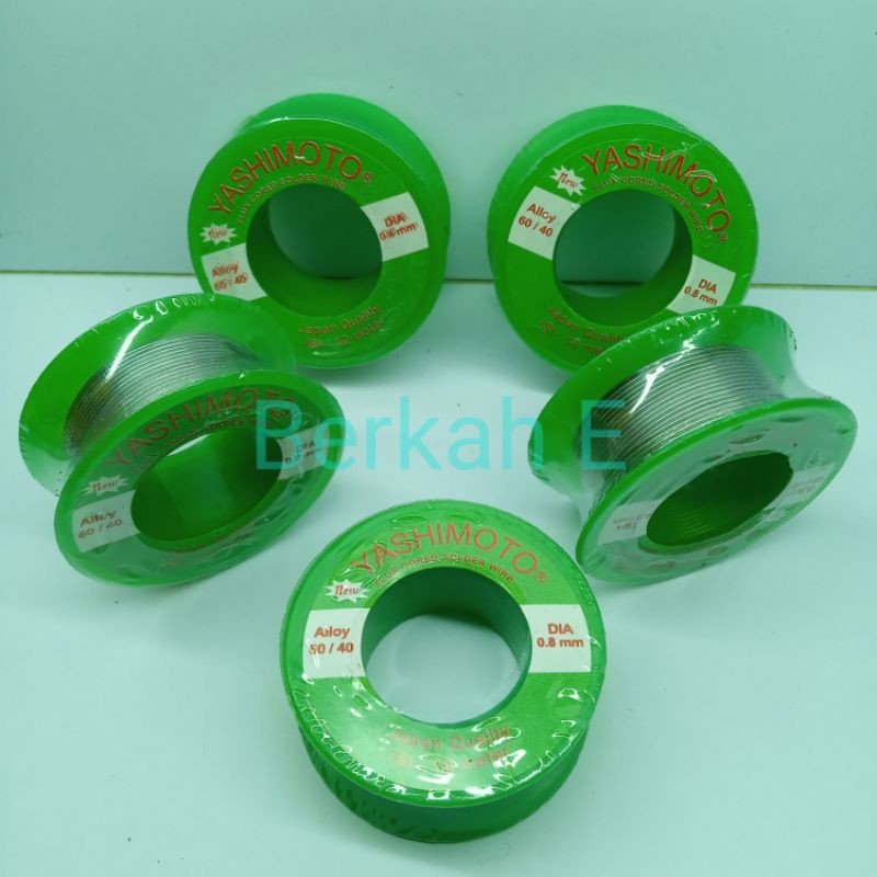 Timah Solder Nippon 60/40 0.8mm 10 Meter