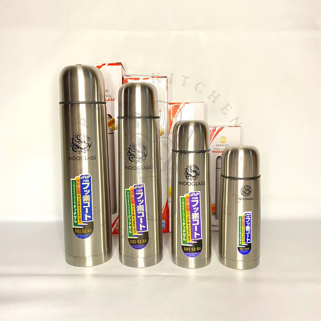 Termos stainless / botol minum termos + tas termos