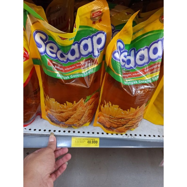 

minyak goreng SEDAP 2lt