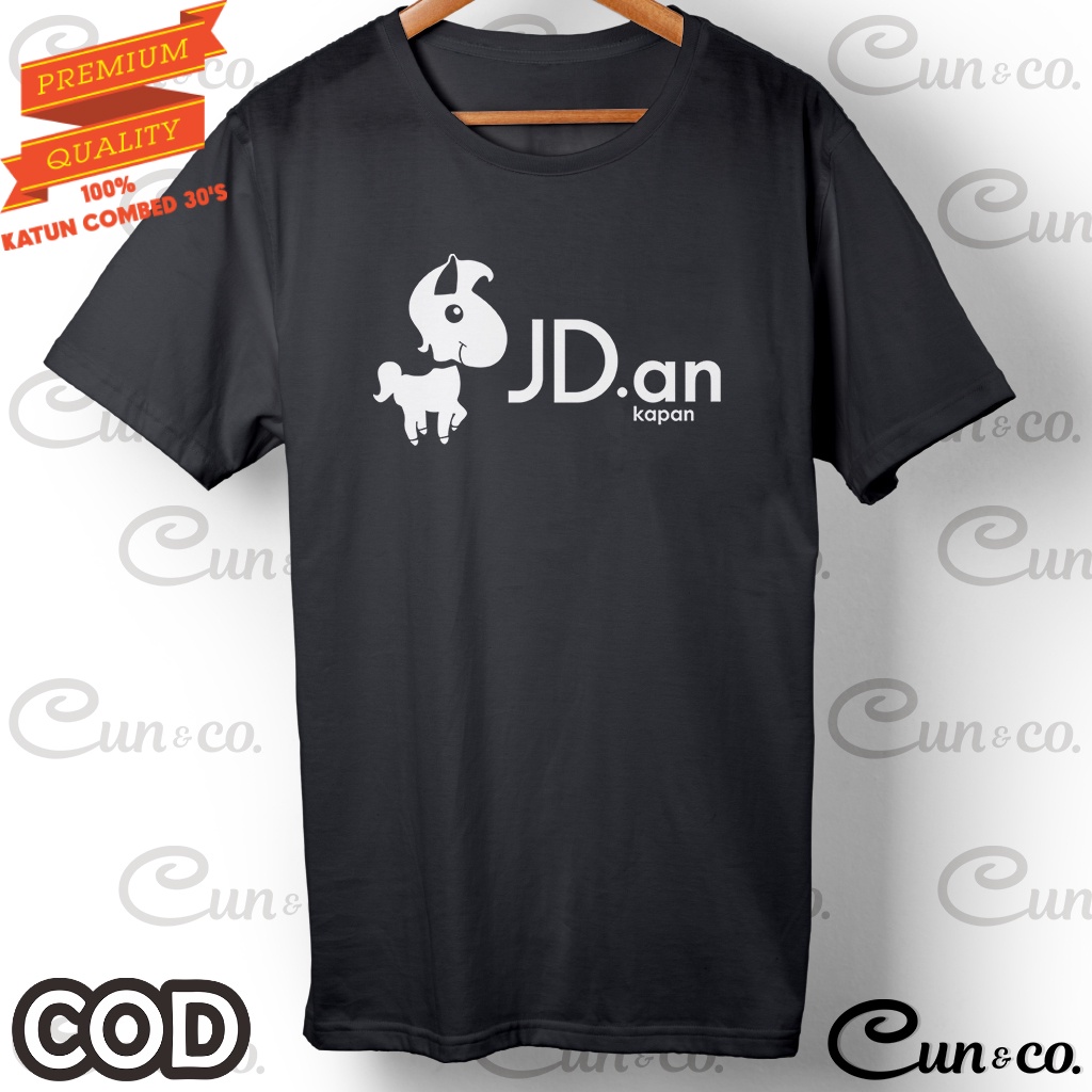 Kaos JD.an Plesetan JD.id Murah Premium Baju katun Combed 30S Pria Wanita Tshirt Distro Cun&Co c1