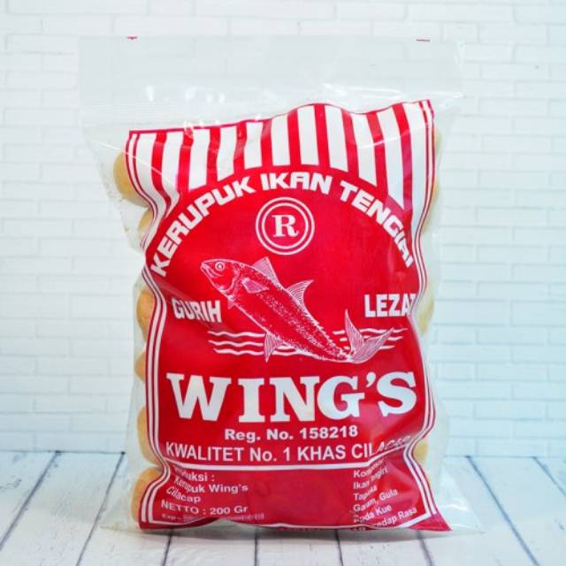 

KRUPUK IKAN TENGIRI WING'S BESAR