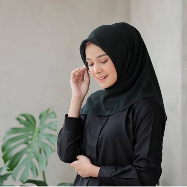 Arascarf poly Cotton potton hijab segi empat square