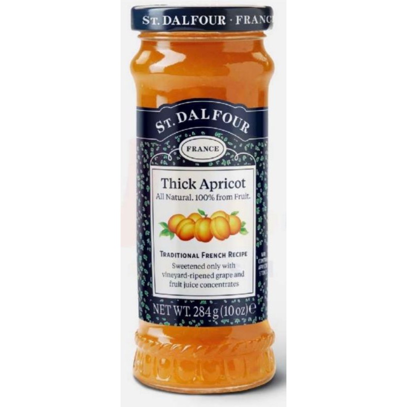 

St Dalfour Thick Apricot Fruit Spread Jam Selai 284gr