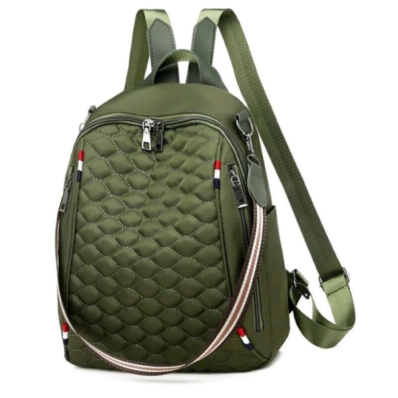 Tas Ransel Wanita Tas Kuliah Tas Sekolah Kotak kotak