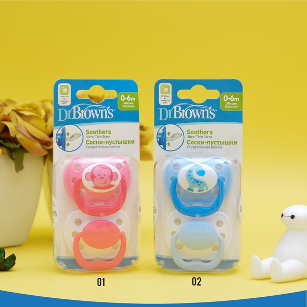 Dr Brown's Pacifier (empeng / kompeng bayi)