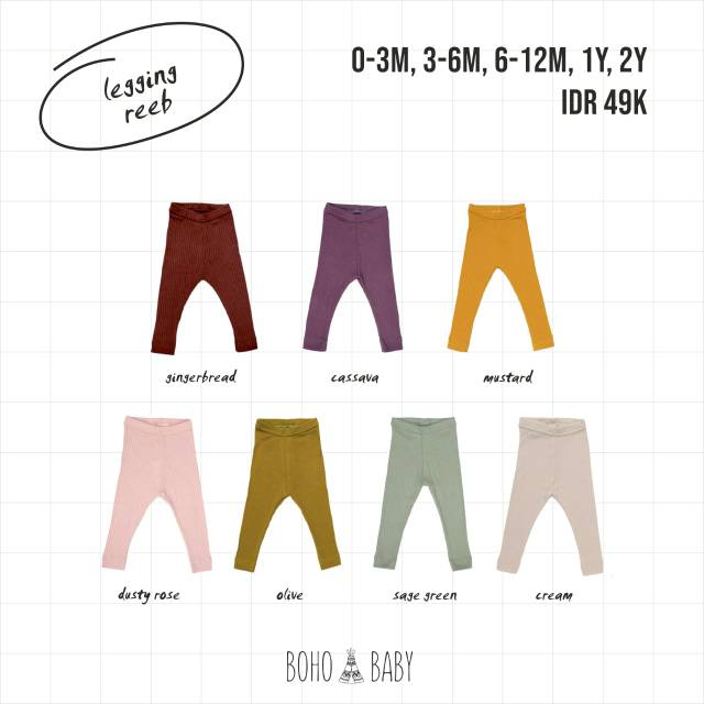 Legging Reeb Bohobaby