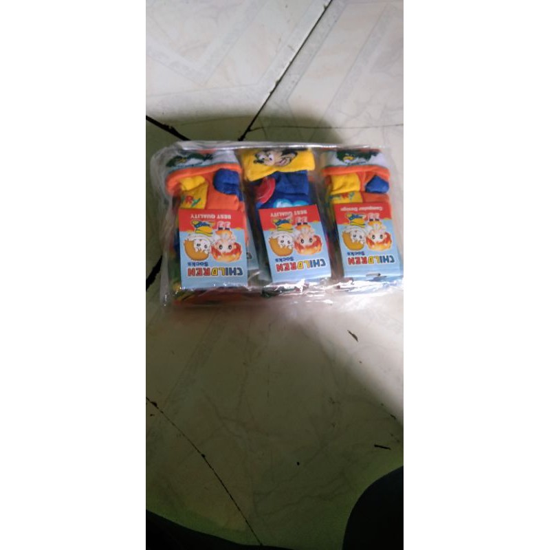 termurah kaos kaki baby Motip ( 4 PASANG ) bahan tebal adem lembut dan tidak panas