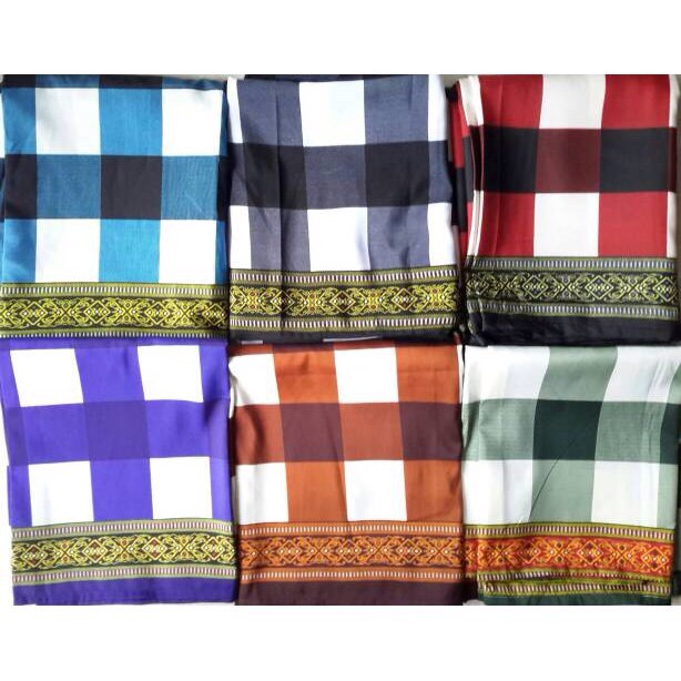 Sarung Bali Kotak POLOS S002.ag