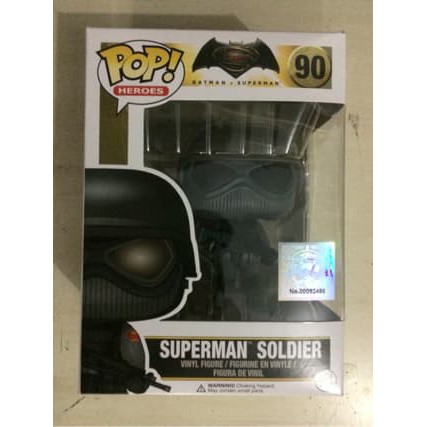Funko POP Heroes: BATMAN vs SUPERMAN - Superman Soldier