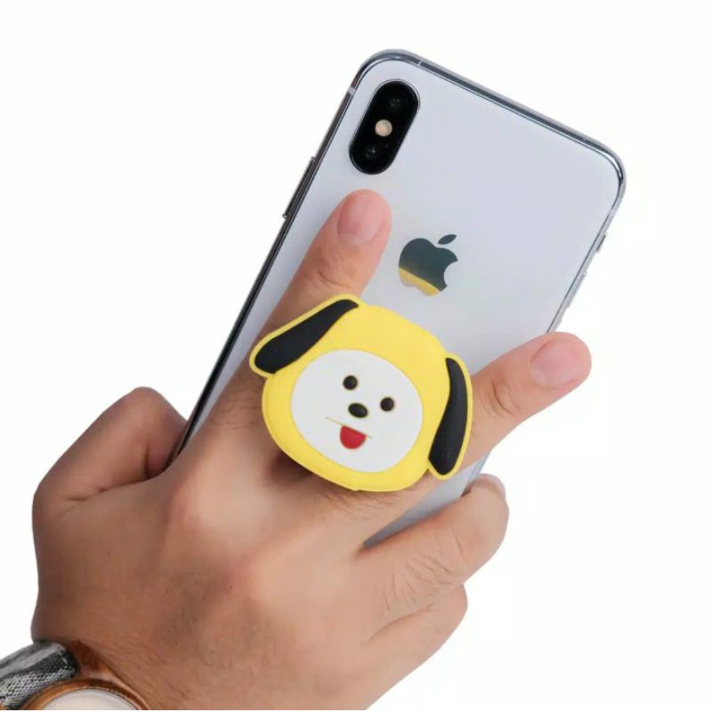 KPOP POP SOCKET BTS ARMY CUTE CARTOON BANGTAN