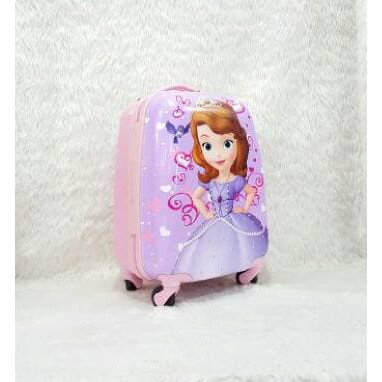 "Tas Koper Travel Anak Fiber Sofia 4Roda"
