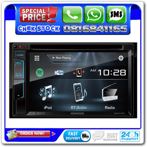 KENWOOD DDX 417BT - TF KENWOOD DDX417BT - KENWOOD DDX 417 bt AG22