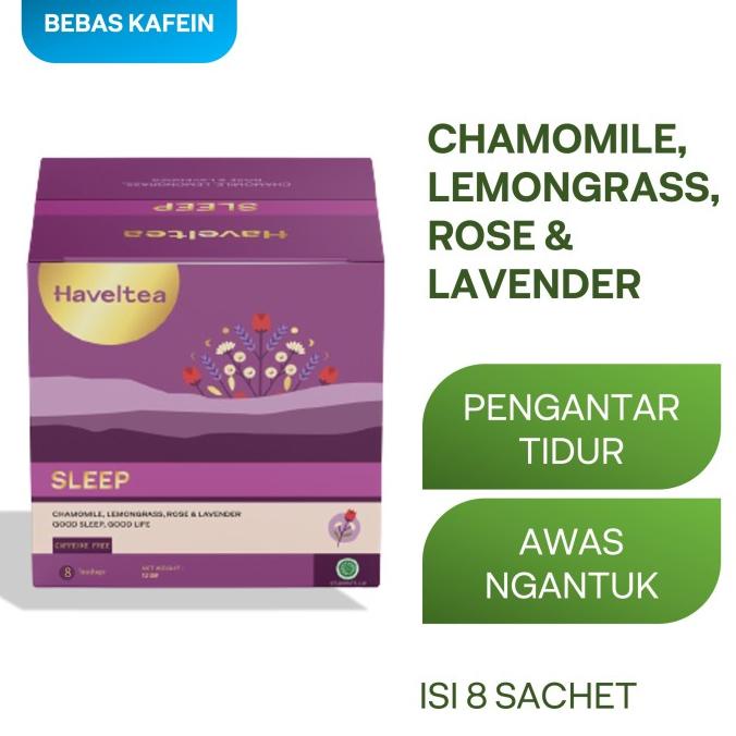 

[ COD ] Haveltea SLEEP | Teh Indonesia Bunga Chamomile Tea | Pengantar Tidur | BERKUALITAS Kode 572