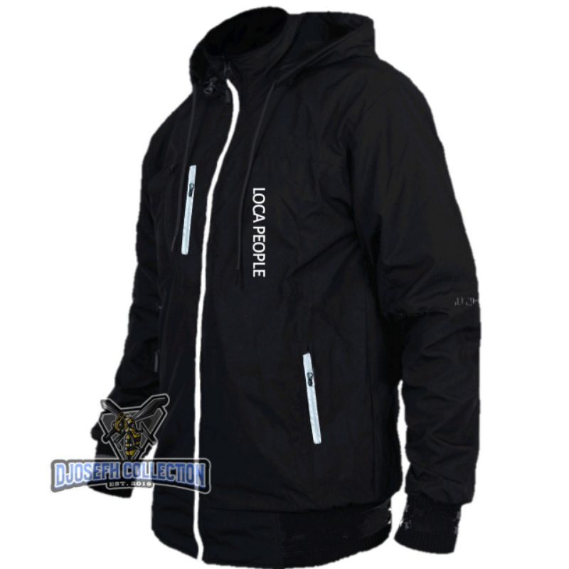 Jaket Outdoor Parasut Premium Waterproof Locapeople