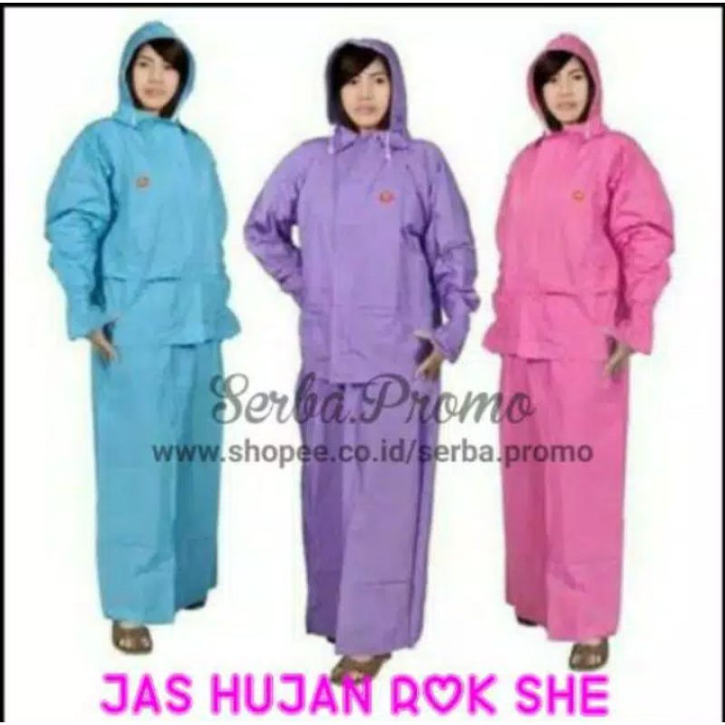 Mantel Hujan Rok Jas Hujan Rok MANTEL HUJAN