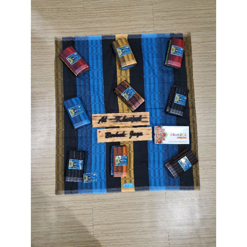 SARUNG TENUN ANAK REMAJA SONGKET DOBBY BENZEMA JUNIOR